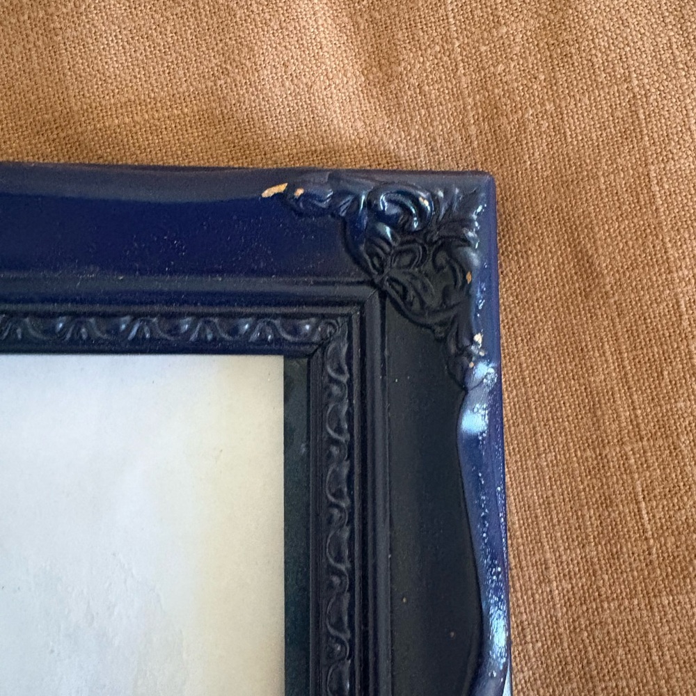 Navy Blue Picture Frame - Picture 3 of 4